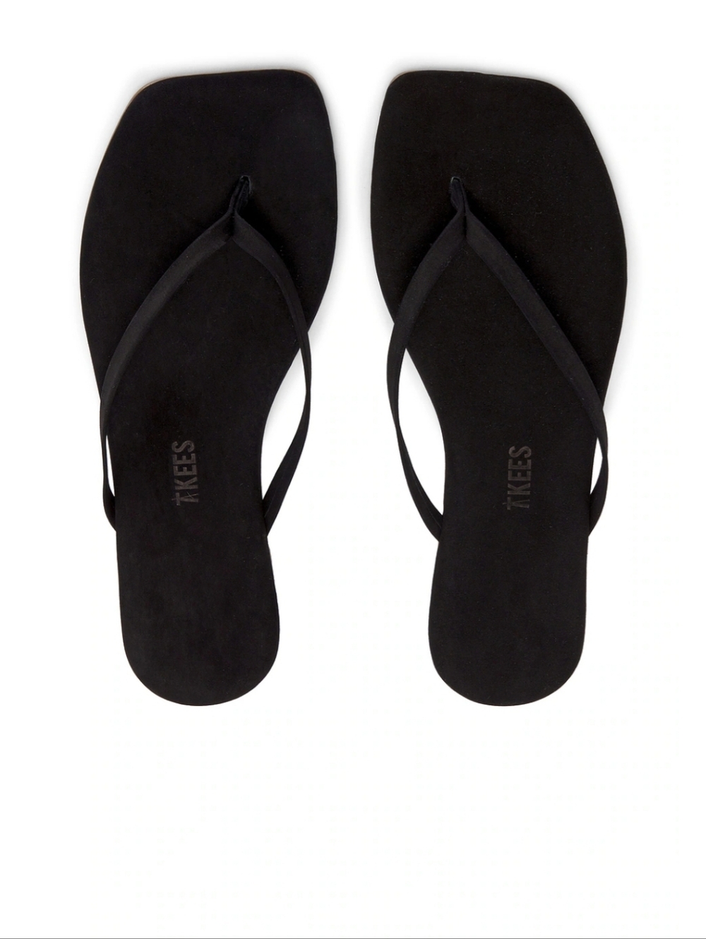 Square Toe Lily Suede Sandal in Sable